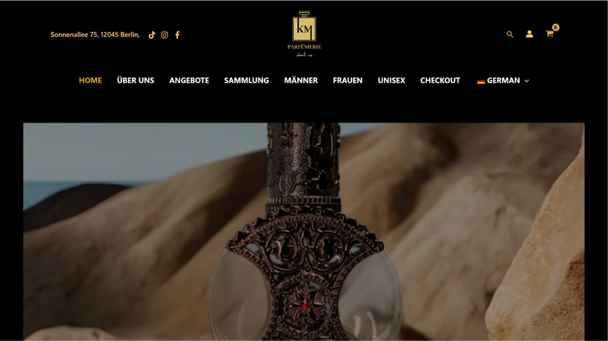 KM Parfümerie desktop